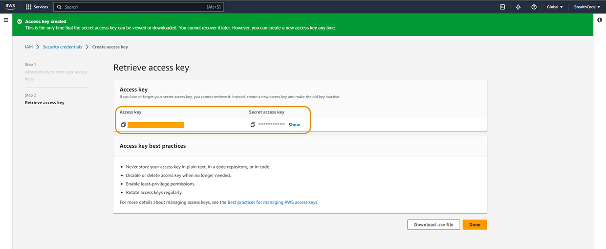 Amazon Step 3