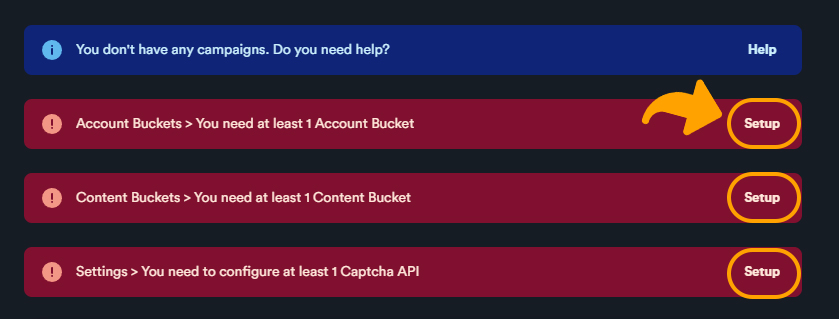 Dashboard Resolve Issues