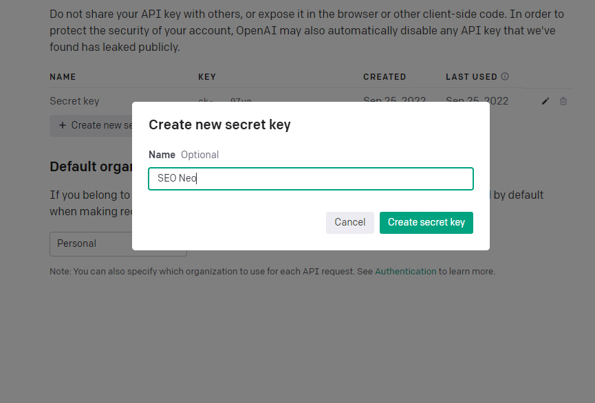 Name Key