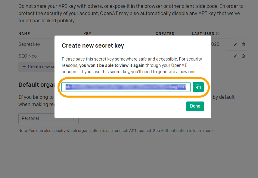 Copy Key